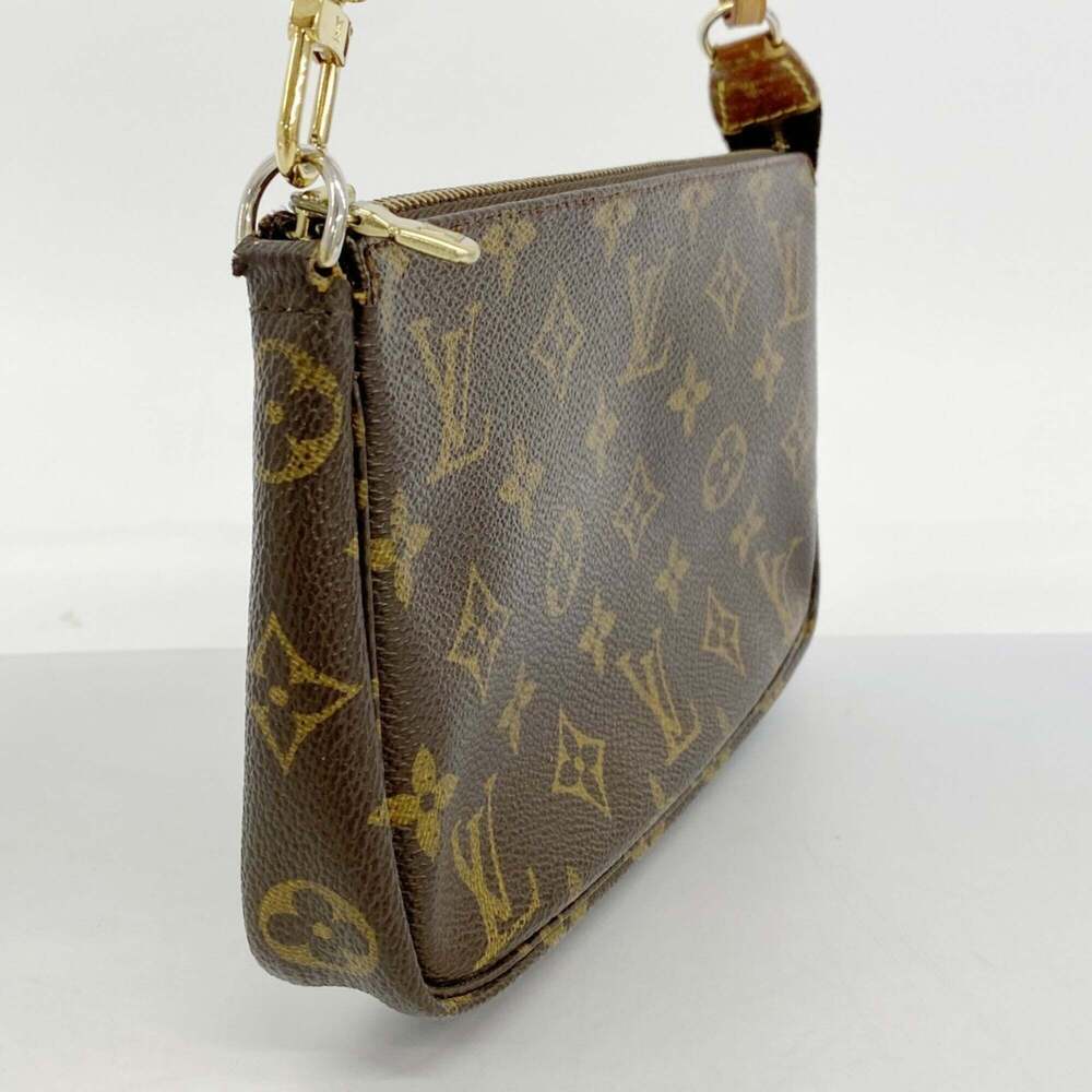 LOUIS VUITTON Brown Monogram Pochette Pouch - Picture 2 of 10